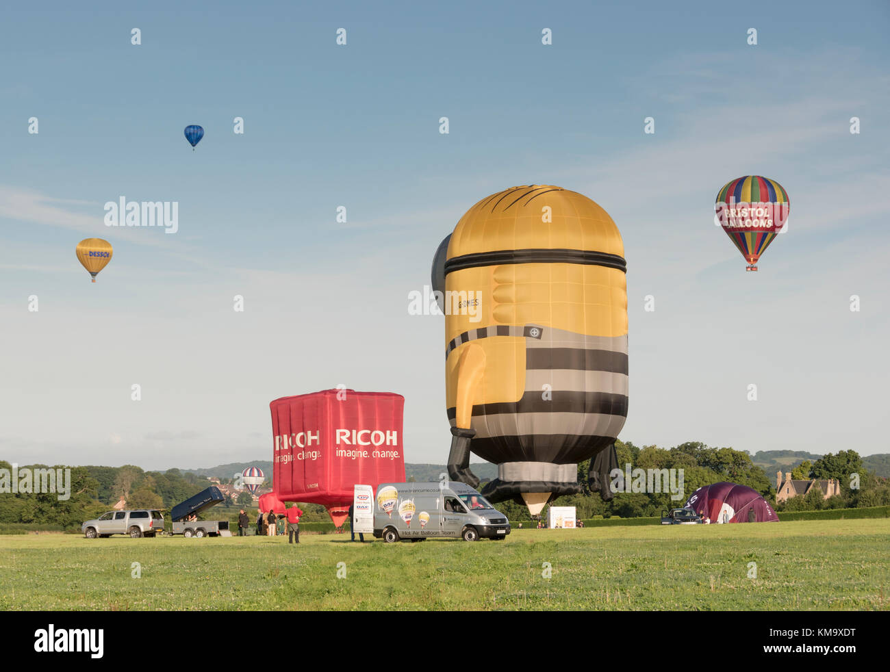 Bristol International Balloon Fiesta Stock Photo Alamy