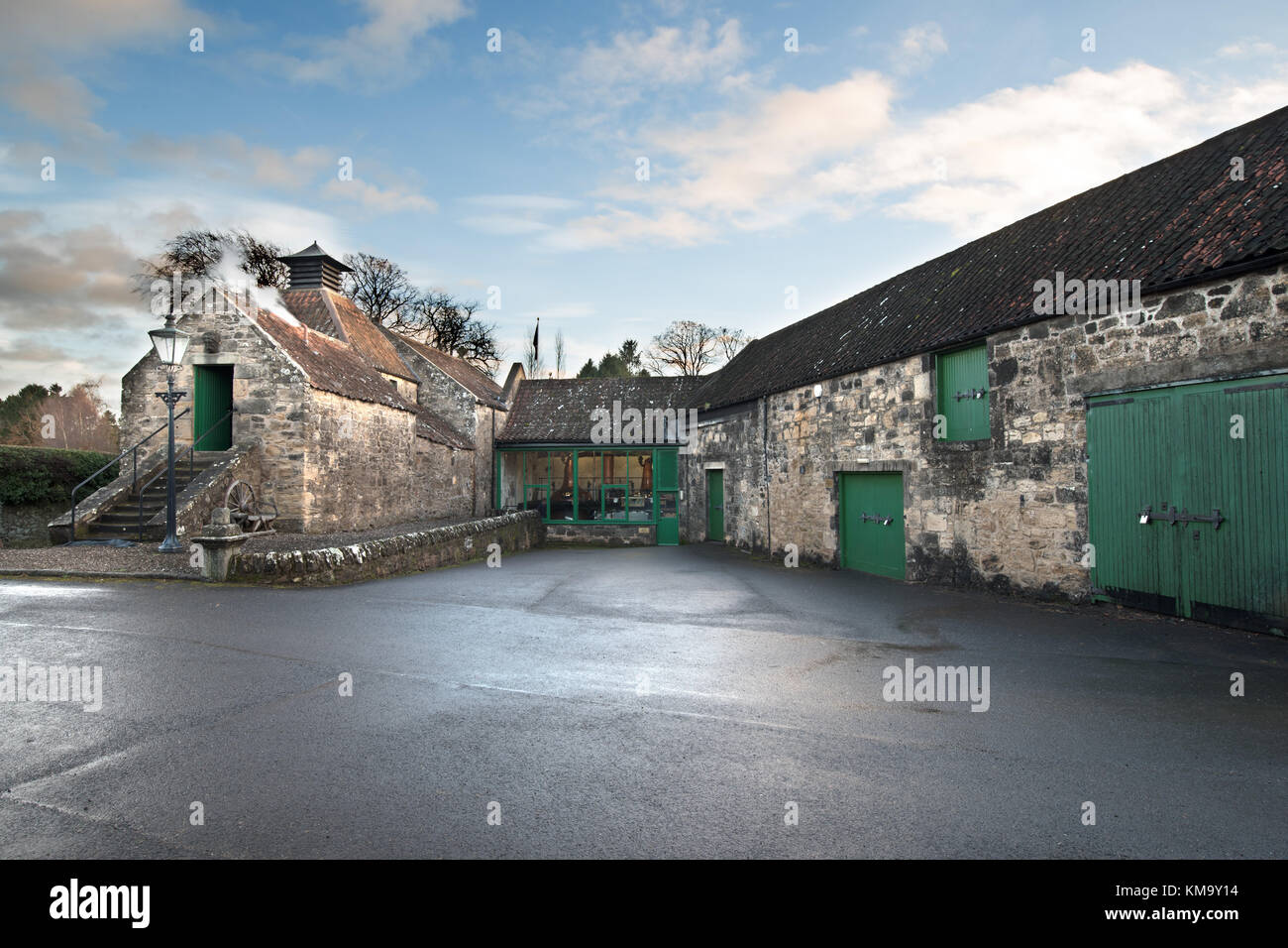 Daftmill Distillery, by Cupar, Fife, Scotland is one of Scotland's