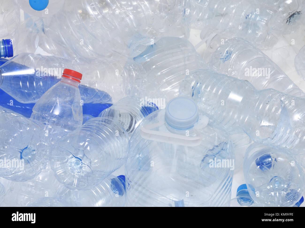 Plastic water bottle recycling Stock Photo Alamy
