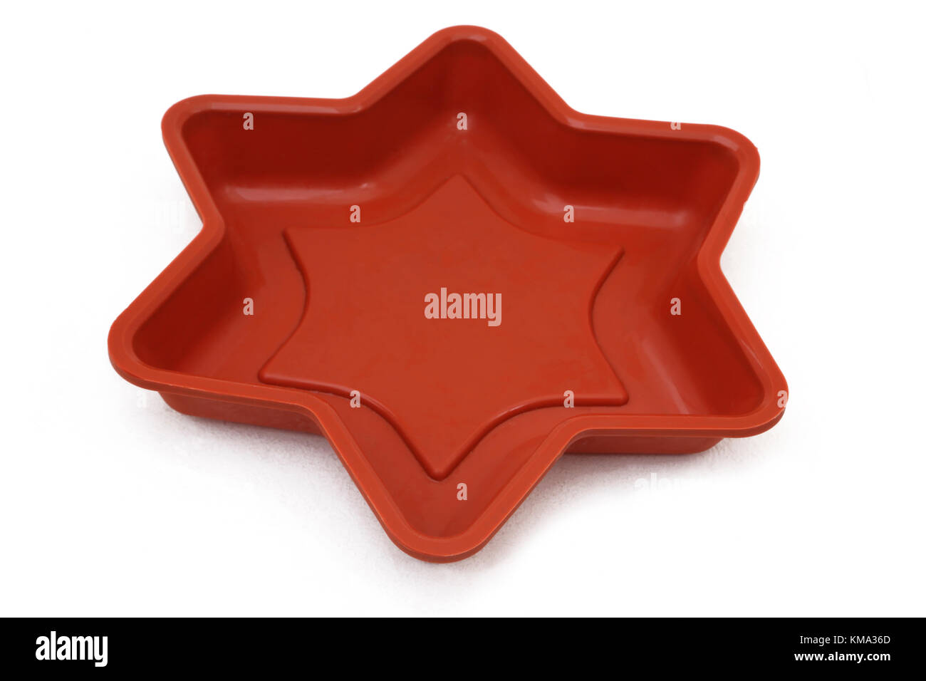 Silicone Star Shape Cake Mould Stock Photo
