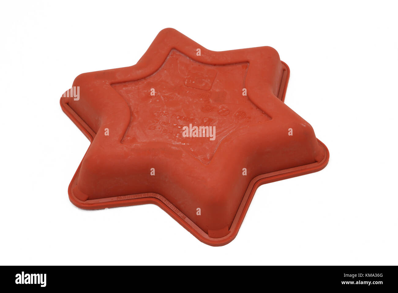 Silicone Star Shape Cake Mould Stock Photo