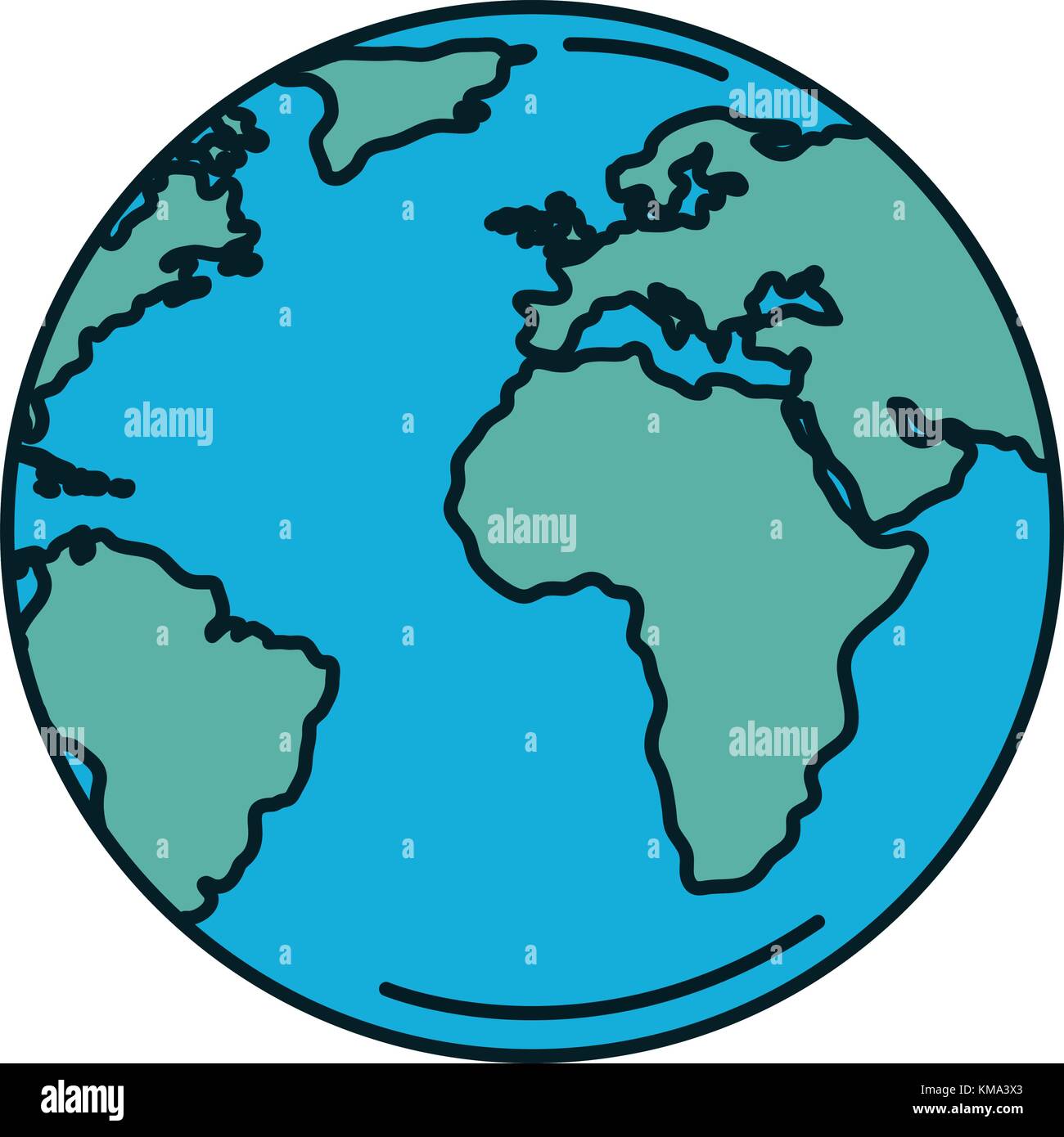 world planet earth icon vector illustration design Stock Vector Image ...