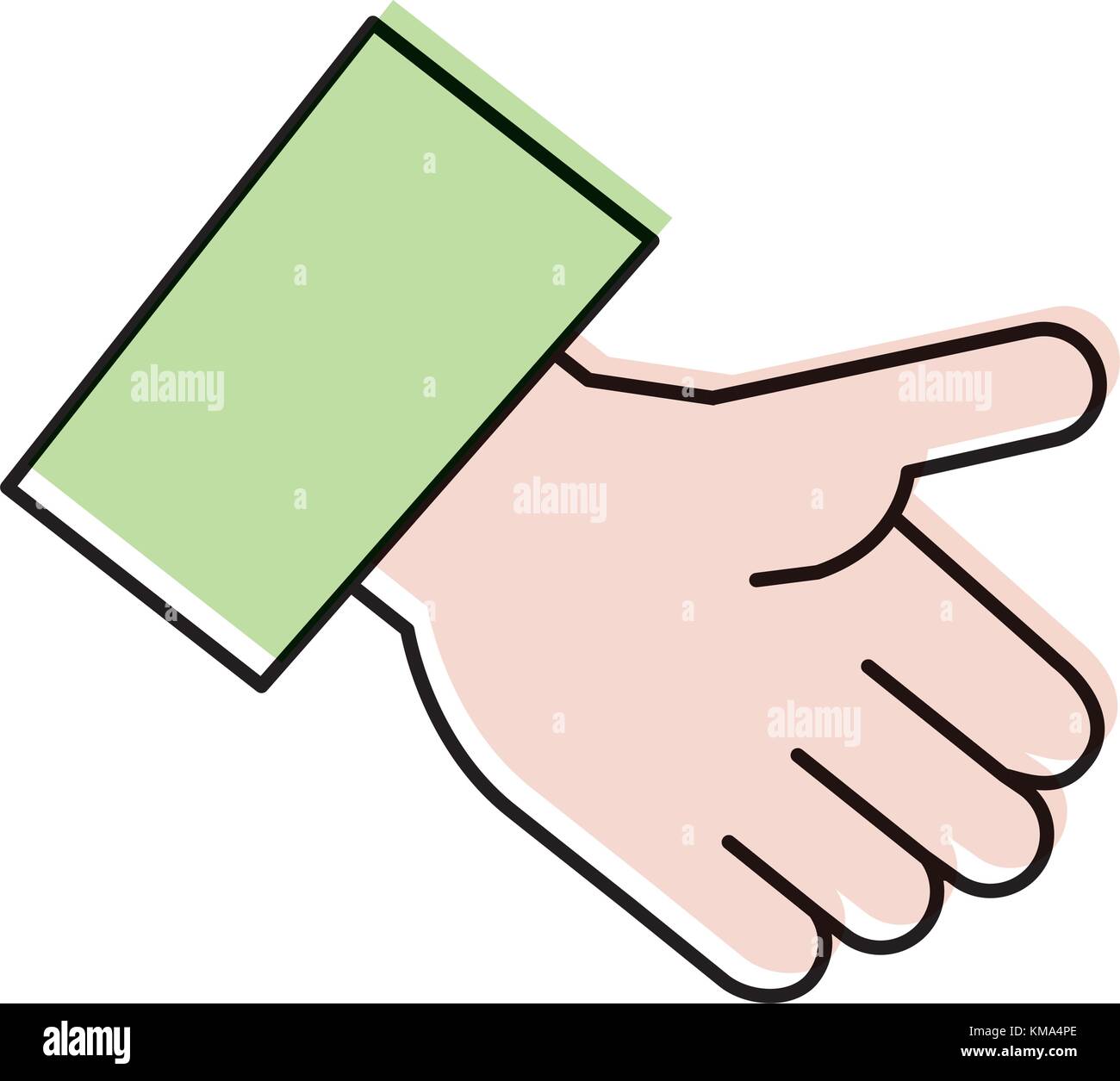 hand receiving isolated icon vector illustration design Stock Vector ...