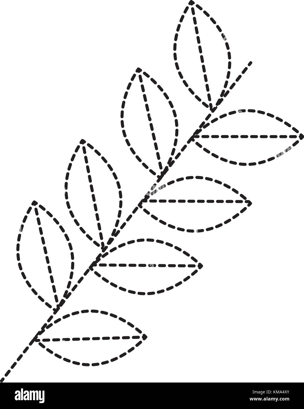 leafs crown isolated icon vector illustration design Stock Vector Image ...