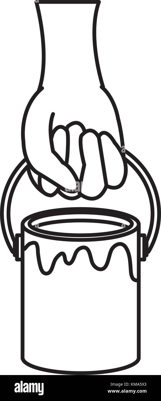 Lifting paint Stock Vector Images - Alamy