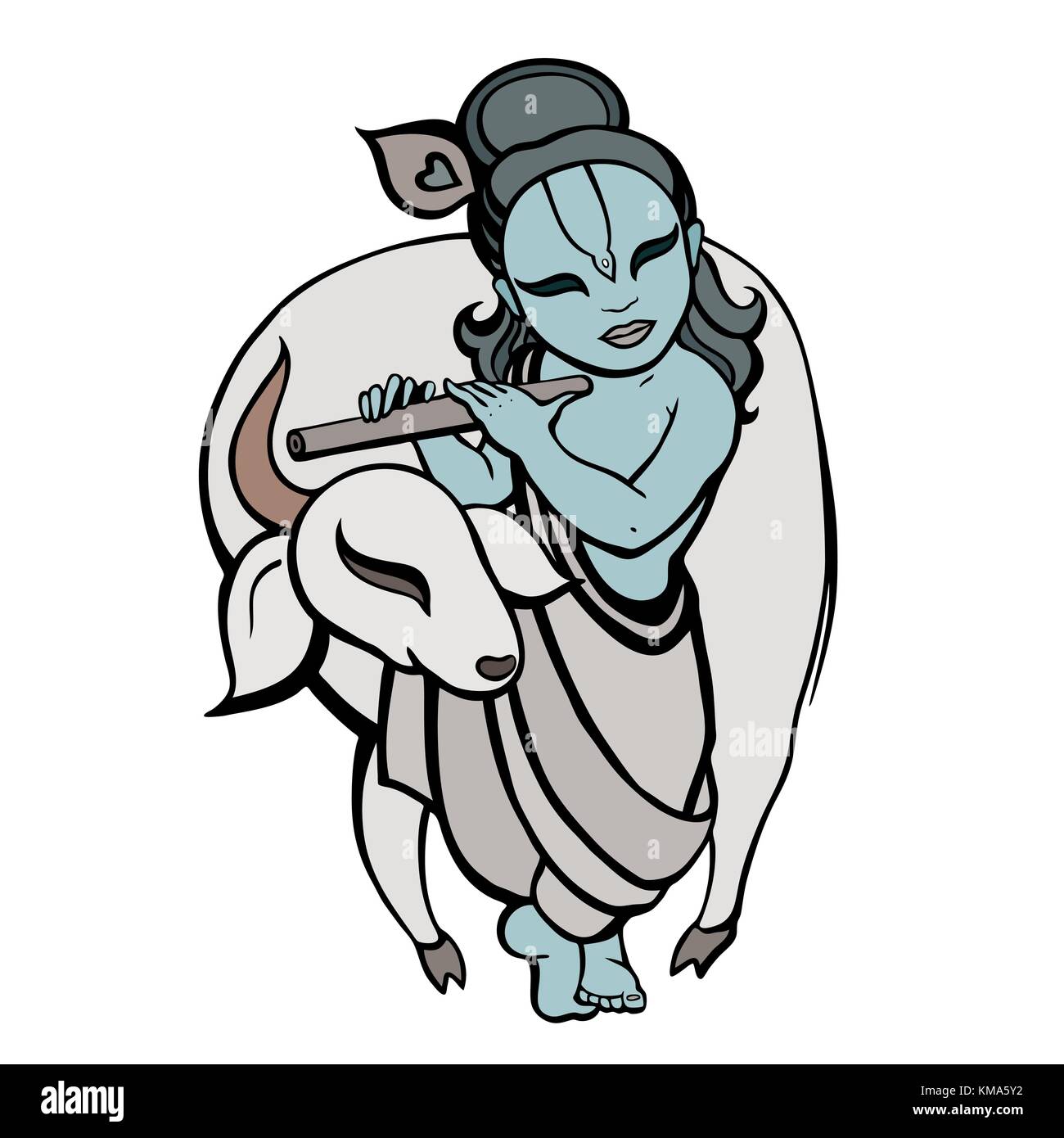 Hindu God Krishna Stock Vector Image & Art - Alamy Hindu God Krishna Stock Vector Image & Art - Alamy