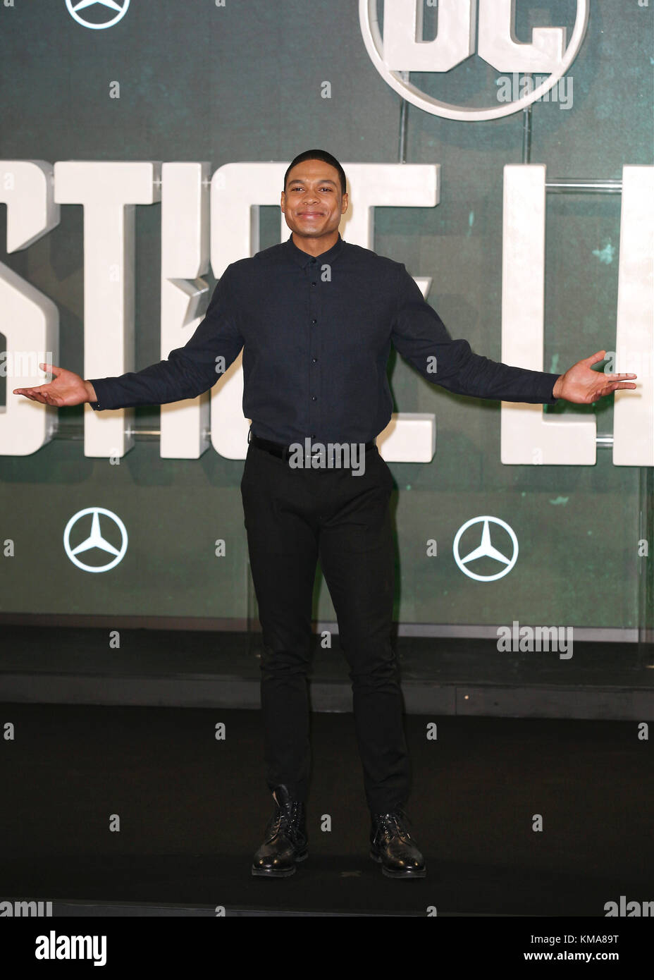 Photocall for 'Justice League' held at The College, Southampton Row  Featuring: Ray Fisher Where: London, United Kingdom When: 04 Nov 2017 Credit: Mario Mitsis/WENN.com Stock Photo