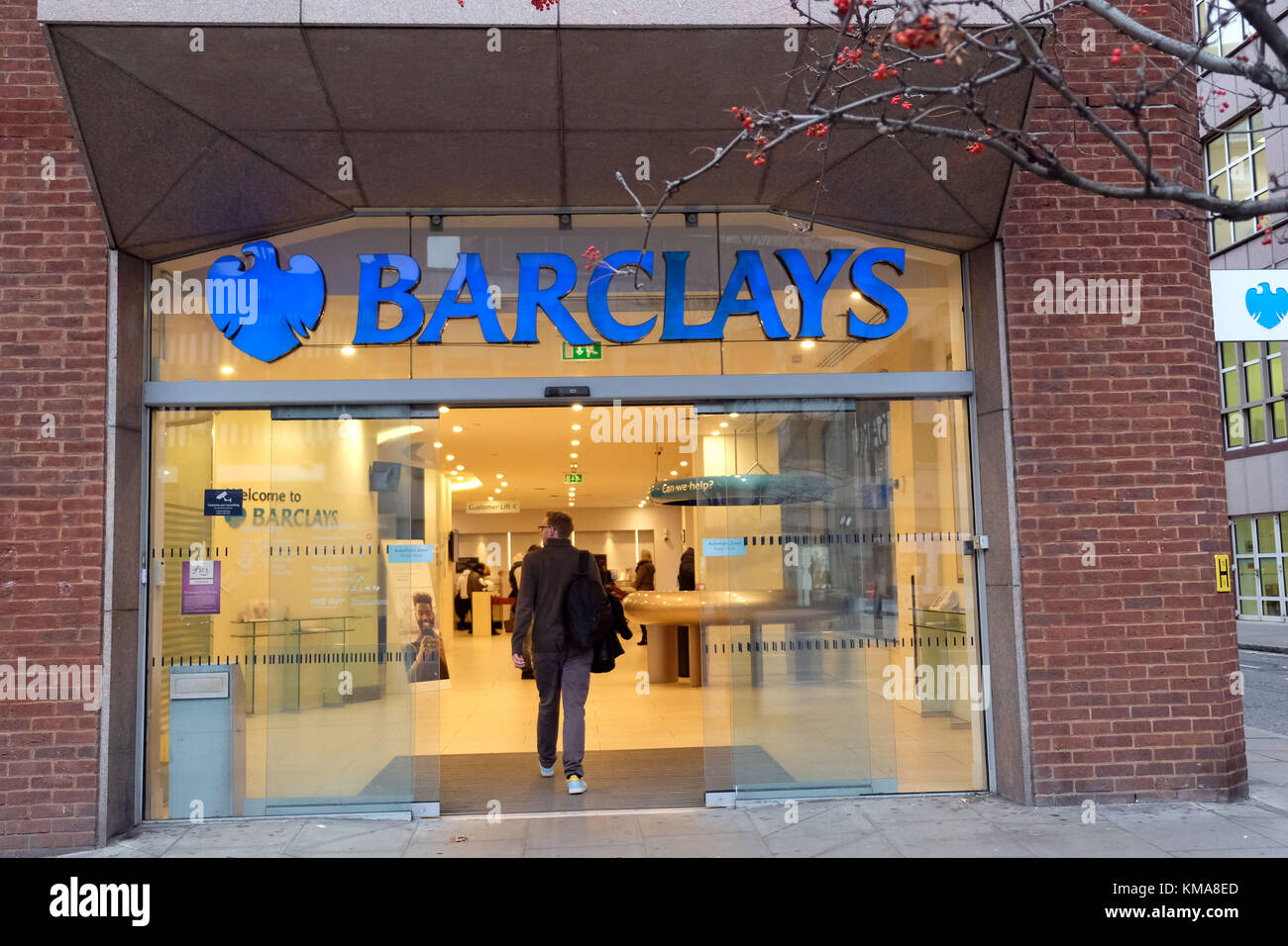 Barclays Bank High Holborn Stock Photo Alamy