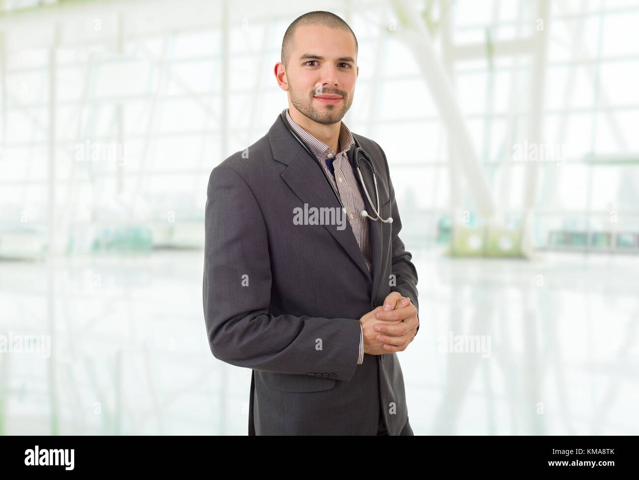 happy male doctor, at the hospital Stock Photo - Alamy