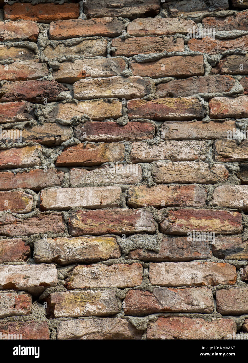 Old grunge brick wall as a background Stock Photo - Alamy