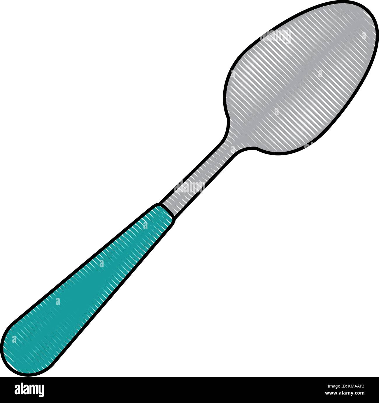 spoon cutlery tool icon Stock Vector Image & Art - Alamy