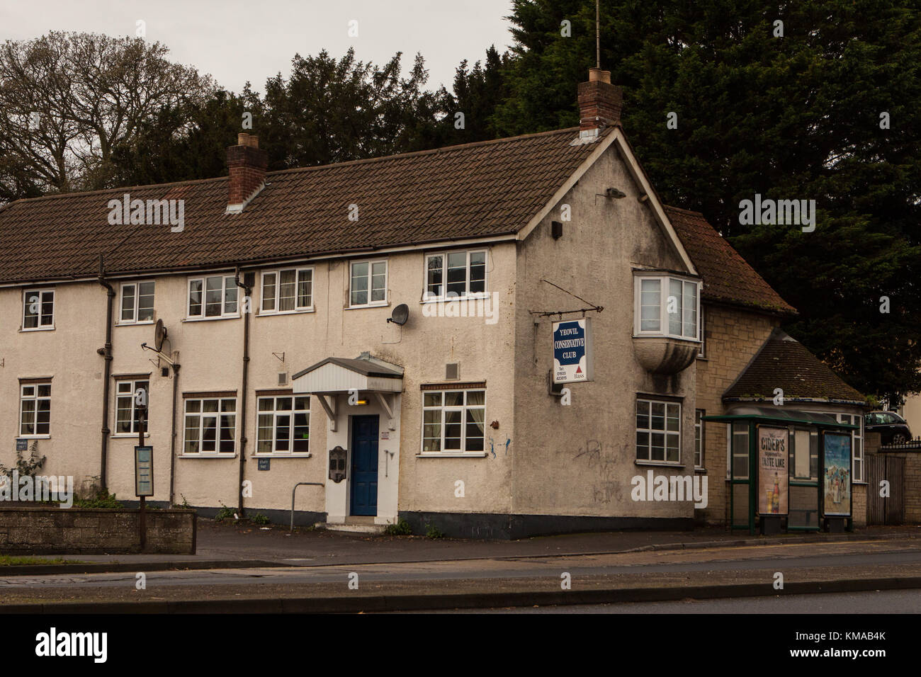 Yeovil Conservative Club Stock Photo