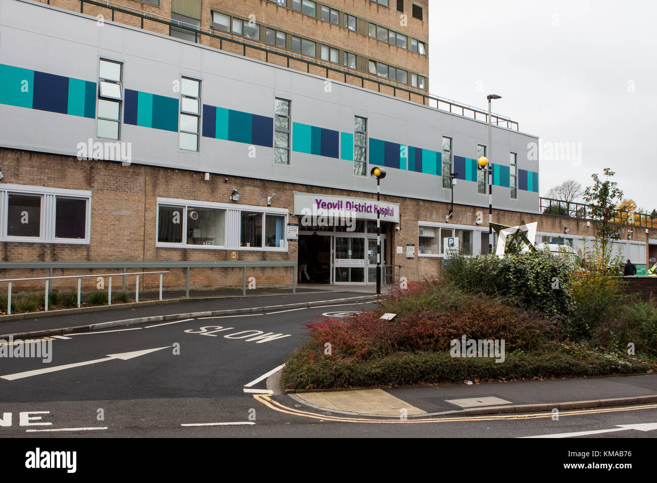 Yeovil District Hospital Stock Photo Alamy