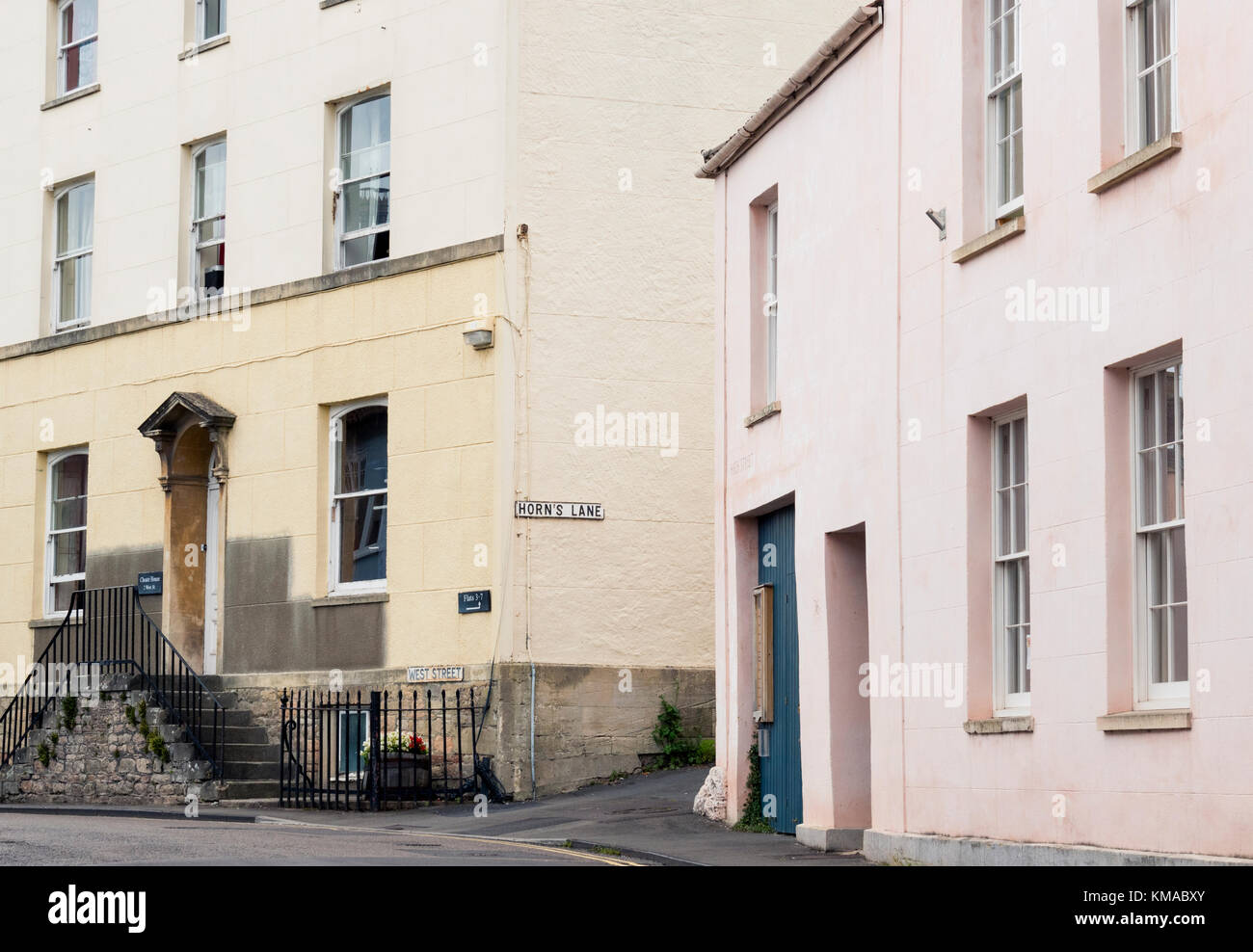 Village of Axbridge in Somerset, England Stock Photo Alamy