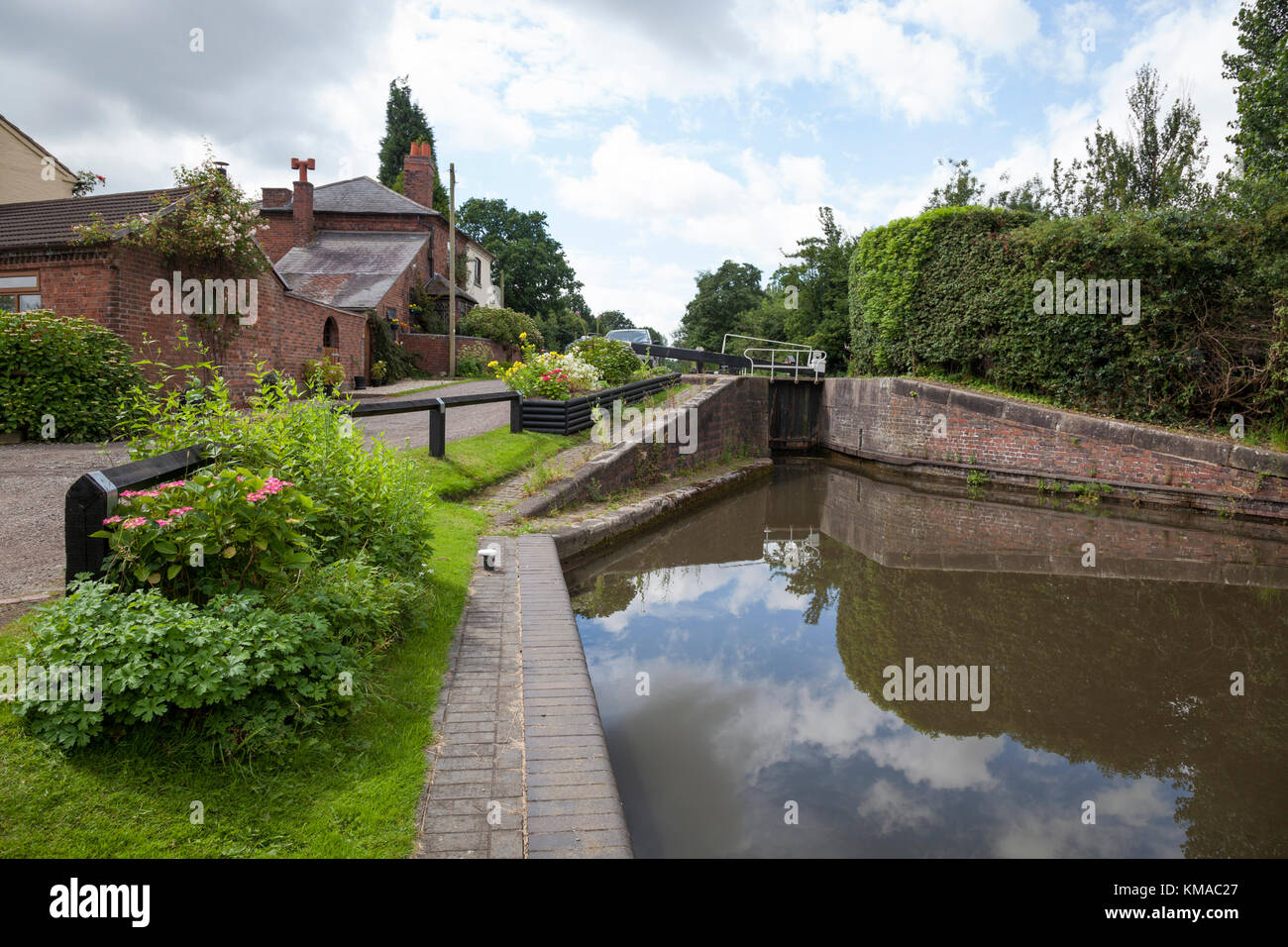 Kingsbury Lock on the Birmingham & Fazeley canal, Staffordshire