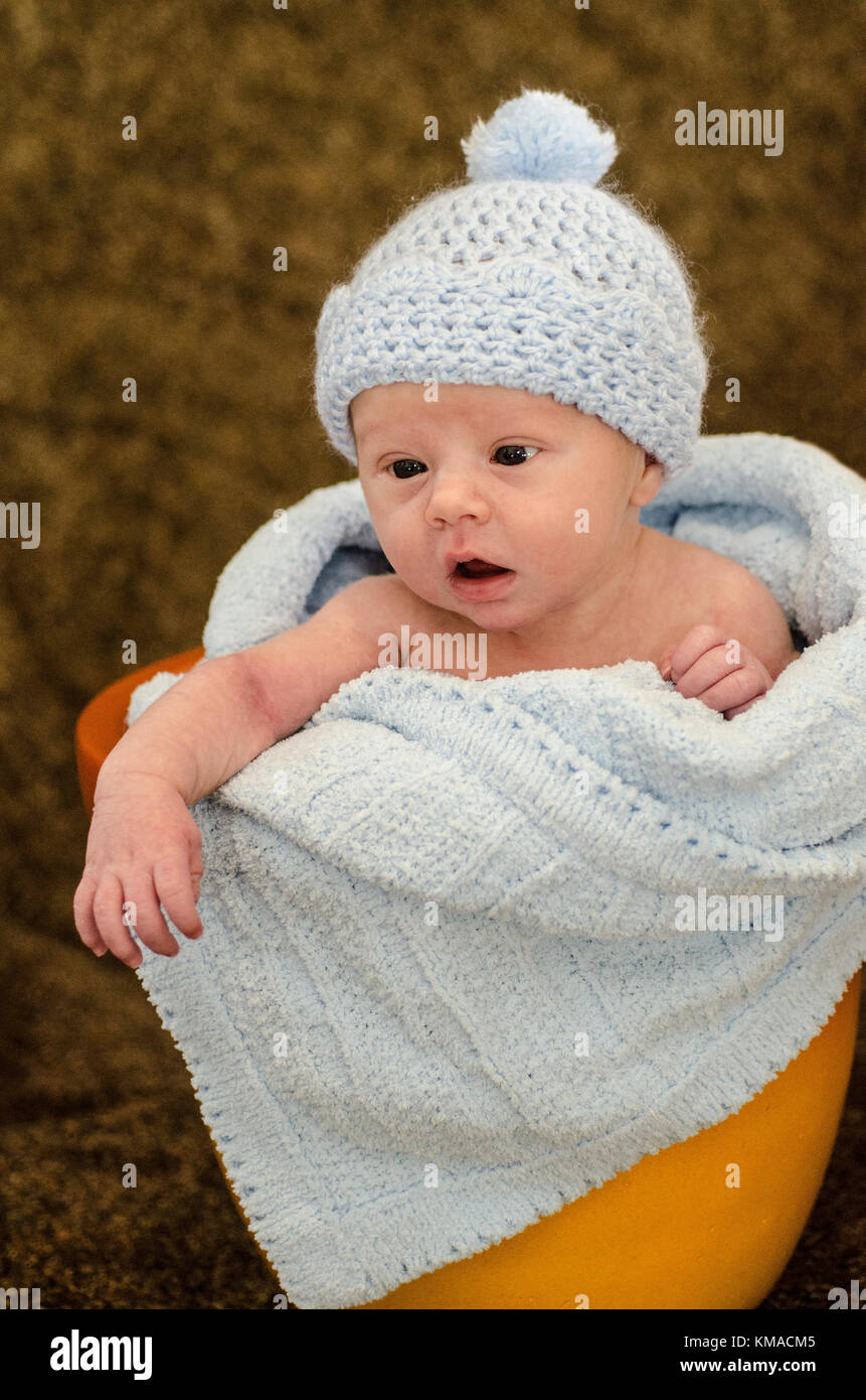 New Born Baby Boy Stock Photo Alamy