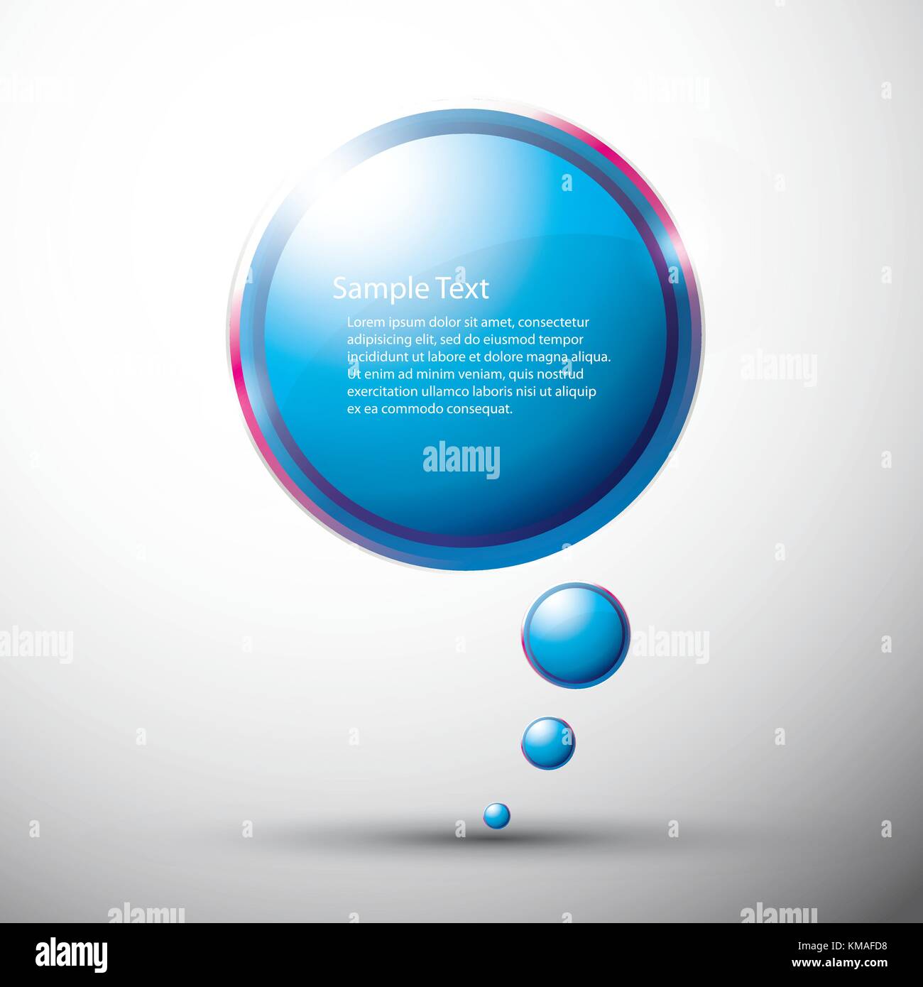 Colorful Glossy Speech Bubble Vector Design Stock Vector Image & Art ...