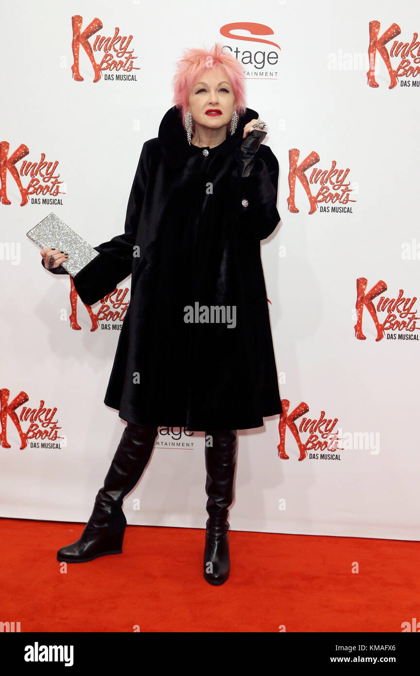Cyndi Lauper attends the 'Kinky Boots' Musical premiere at Stage