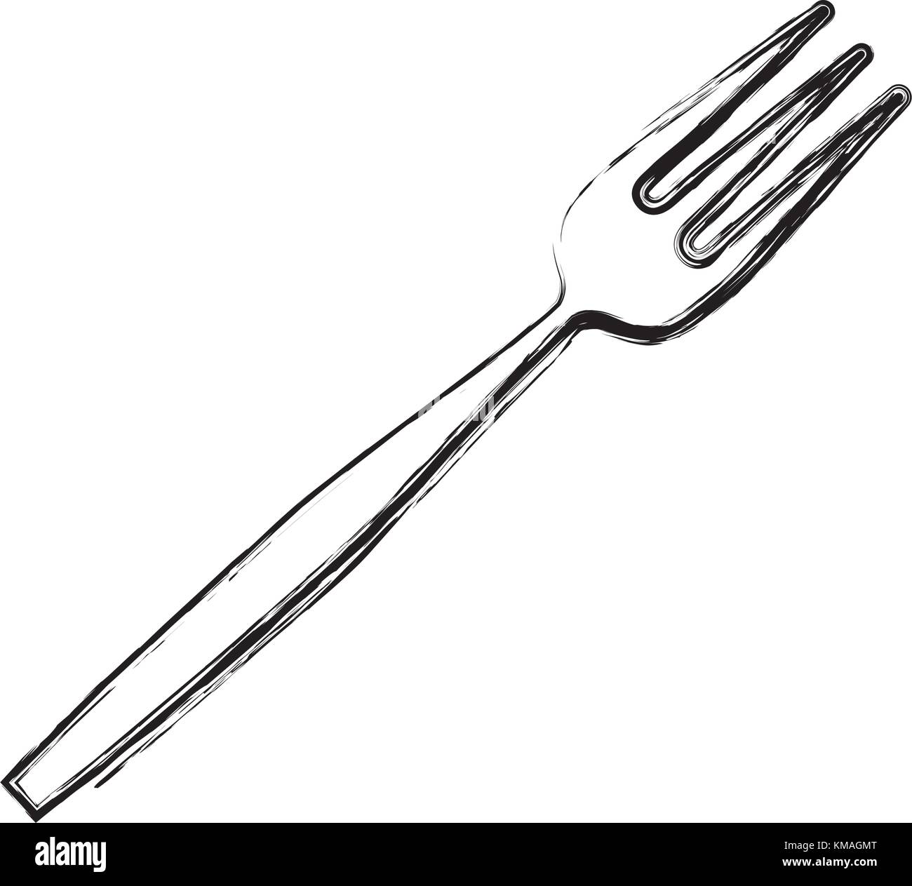 fork vector illustration Stock Vector Image & Art Alamy