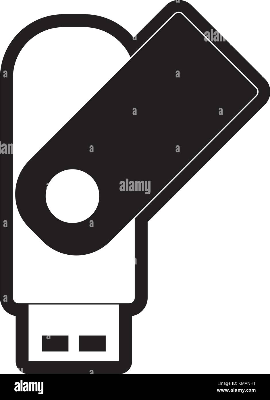 USB flash drive icon Stock Vector Image & Art - Alamy