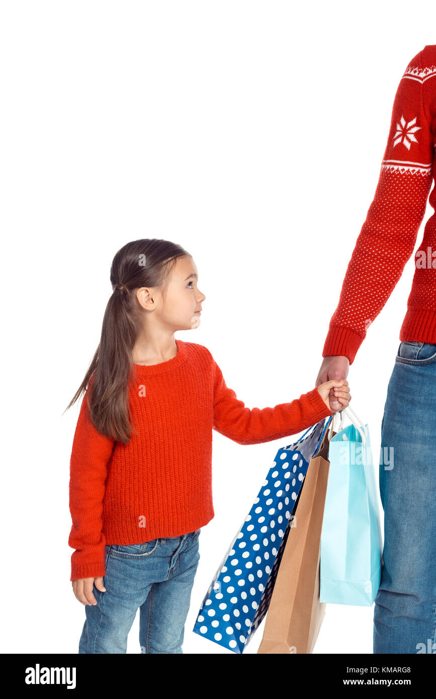 father and daughter holding hands Stock Photo - Alamy