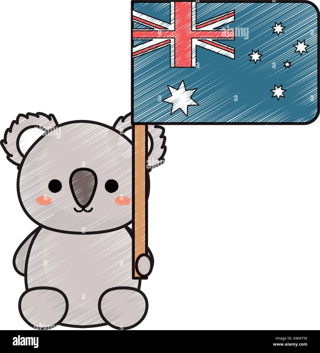 Koalas and Australia design Stock Vector Image & Art - Alamy
