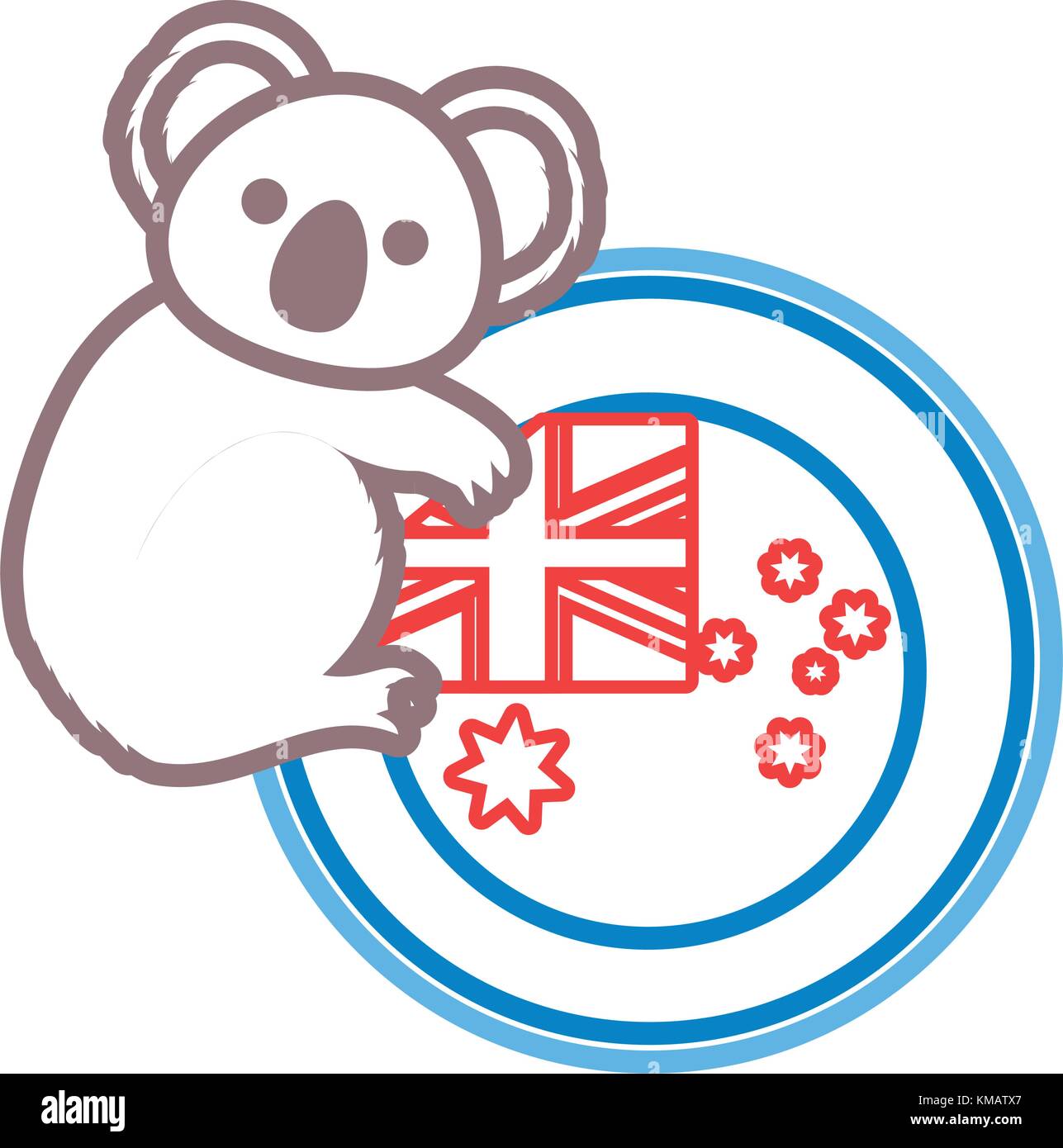 koala and australia design Stock Vector Image & Art - Alamy
