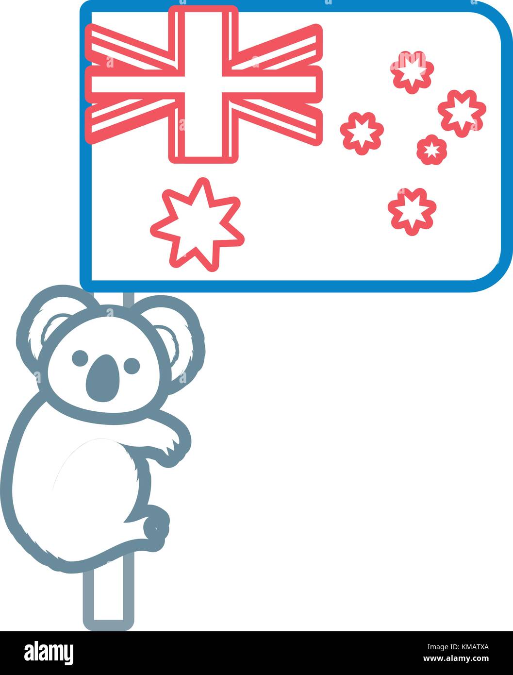 Koalas and Australia design Stock Vector Image & Art - Alamy