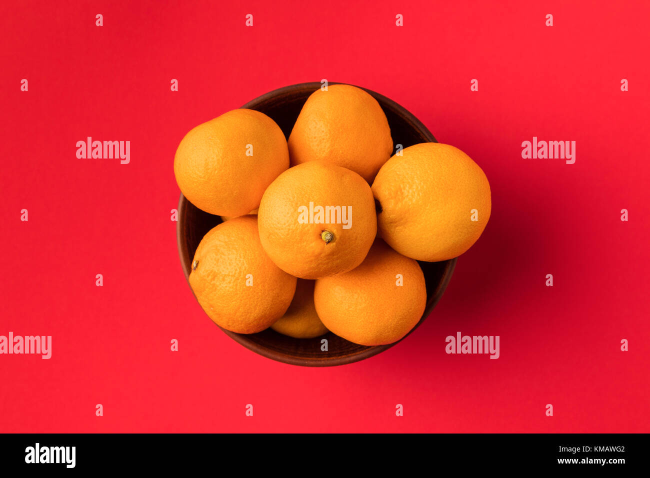 tangerines in bowl Stock Photo Alamy
