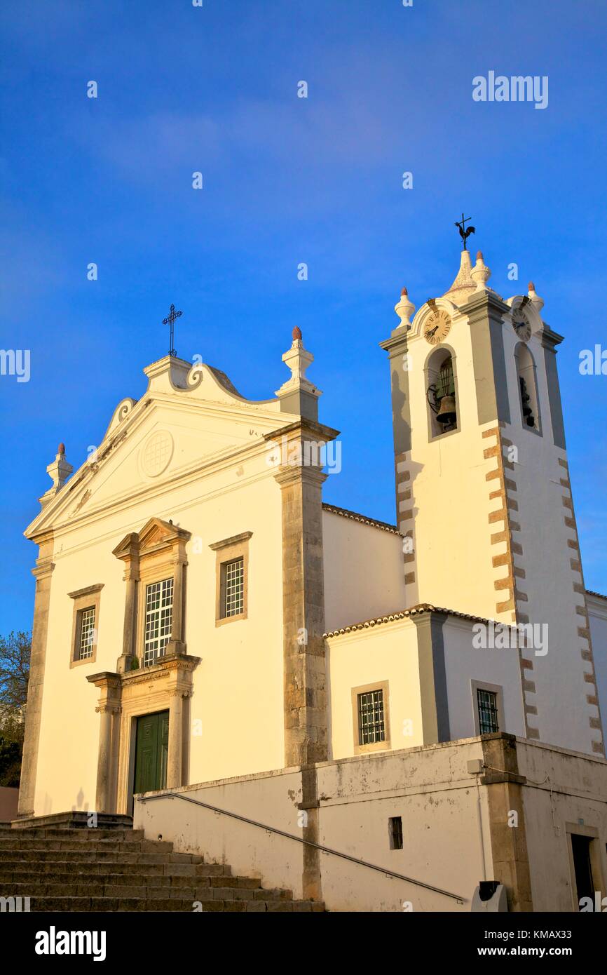 Parish Church, Estoi, Faro, Eastern Algarve, Algarve, Portugal, Europe ...