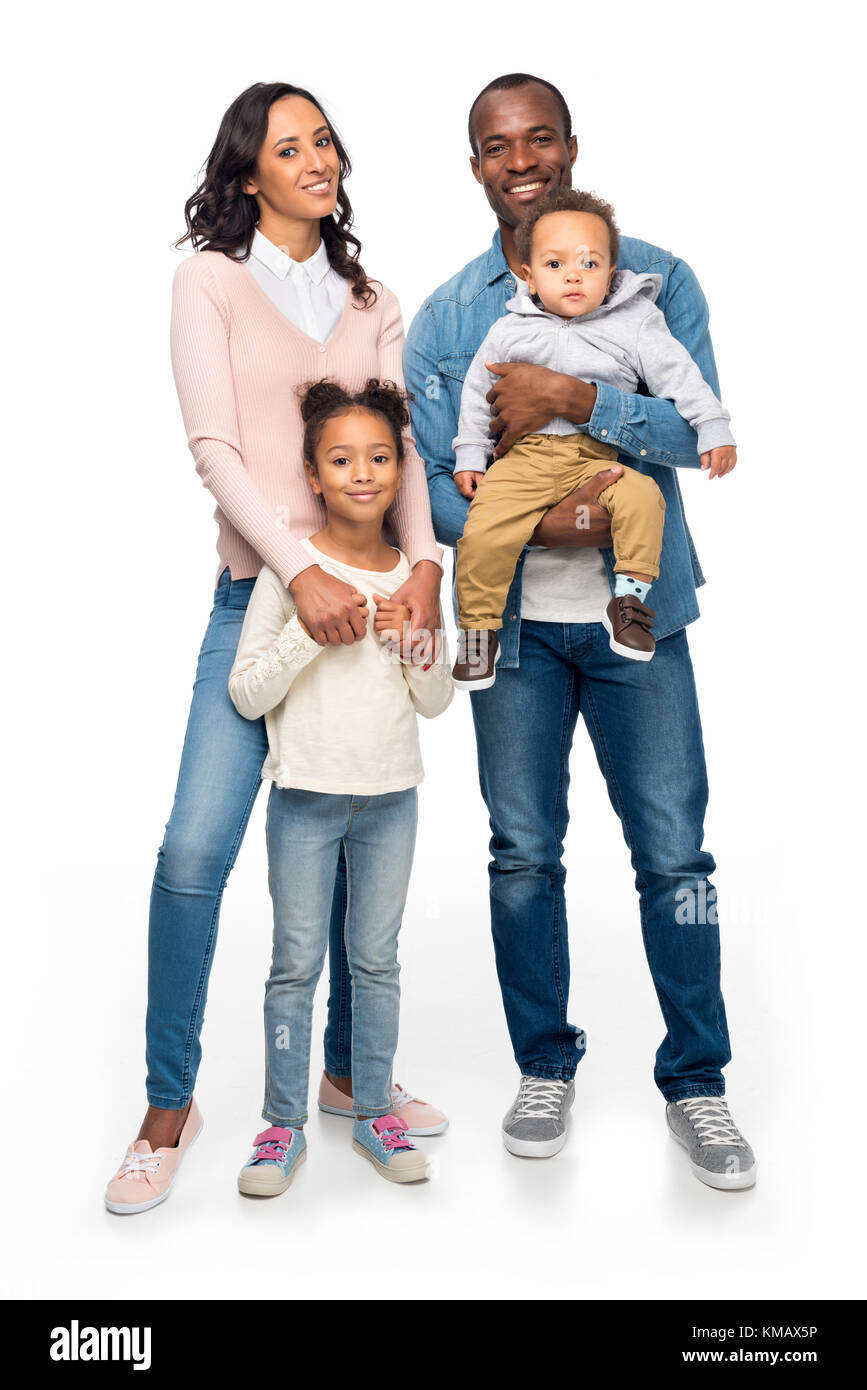 Happy african american family looking Cut Out Stock Images & Pictures ...