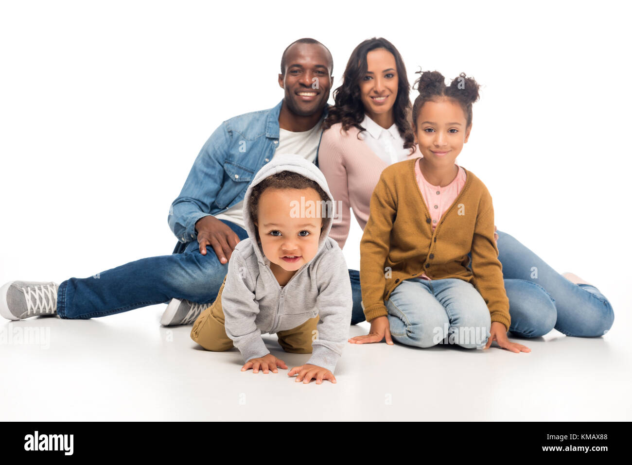 Happy family childhood hi-res stock photography and images - Alamy