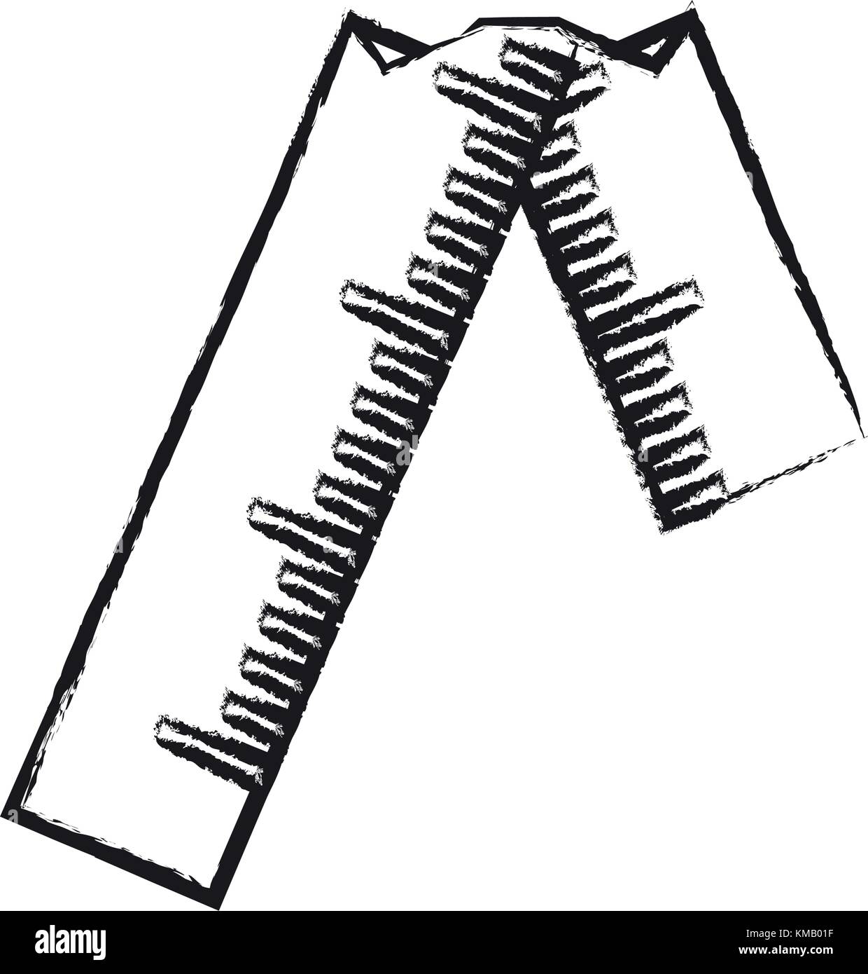 broken ruler icon Stock Vector Image & Art Alamy