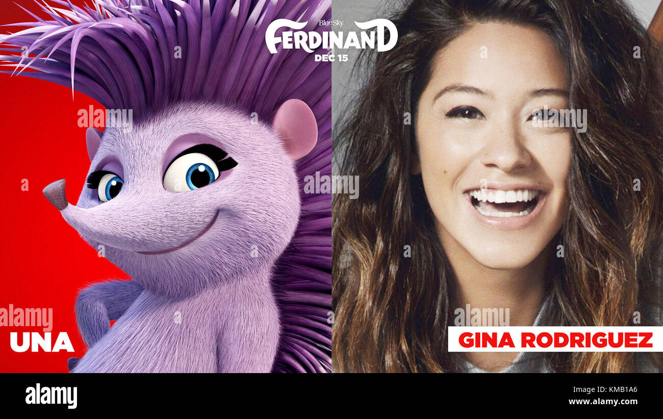 FERDINAND, Gina Rodriguez, voice of Una, 2017. TM and copyright ©20th