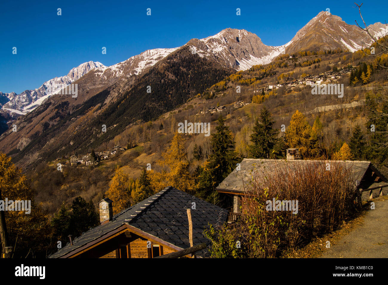autumn landscape in the Italian Alps Stock Photo - Alamy