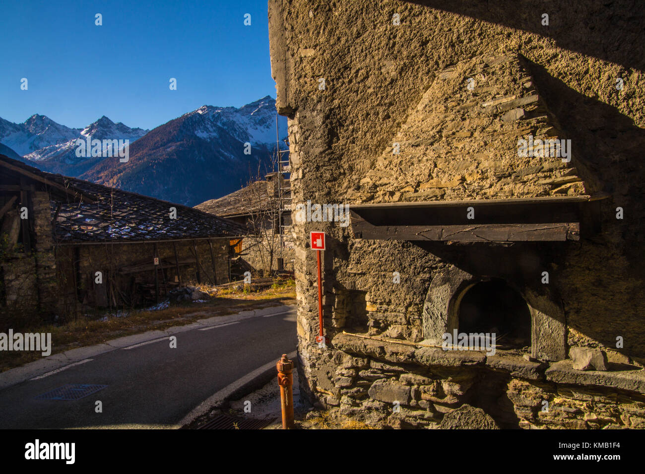 autumn landscape in the Italian Alps Stock Photo - Alamy