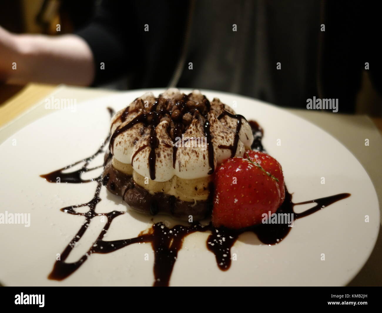 Italian ice cream dessert Stock Photo - Alamy