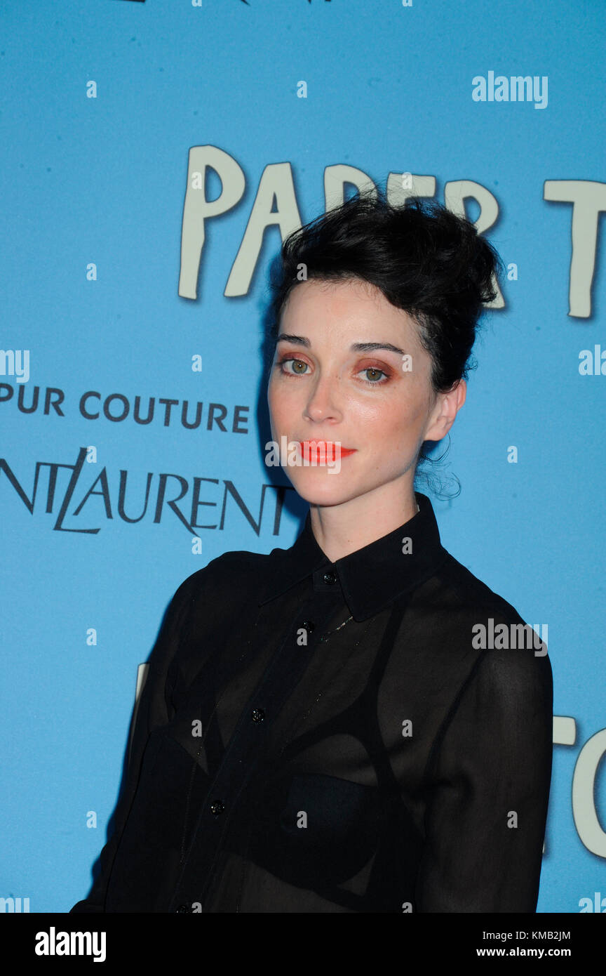 NEW YORK, NY JULY 21 Annie Clark attends the 'Paper Towns' New York