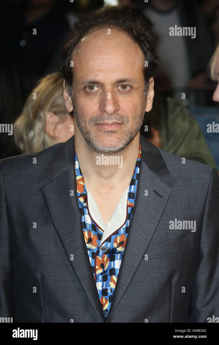 Oct 09, 2017 - Luca Guadagnino attending 'Call Me By Your Name' UK Premiere, Odeon Leicester Square in London, England, UK Stock Photo