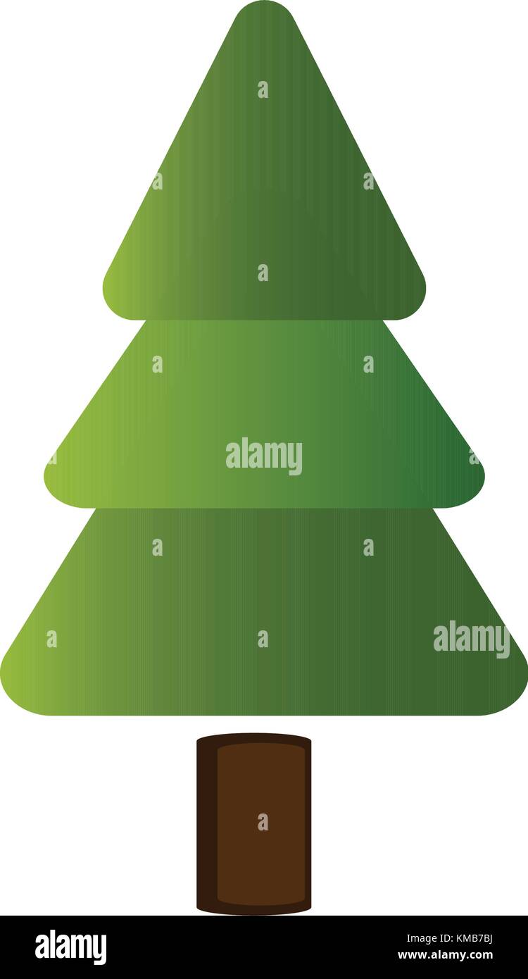 Isolated christmas tree Stock Vector Image & Art - Alamy