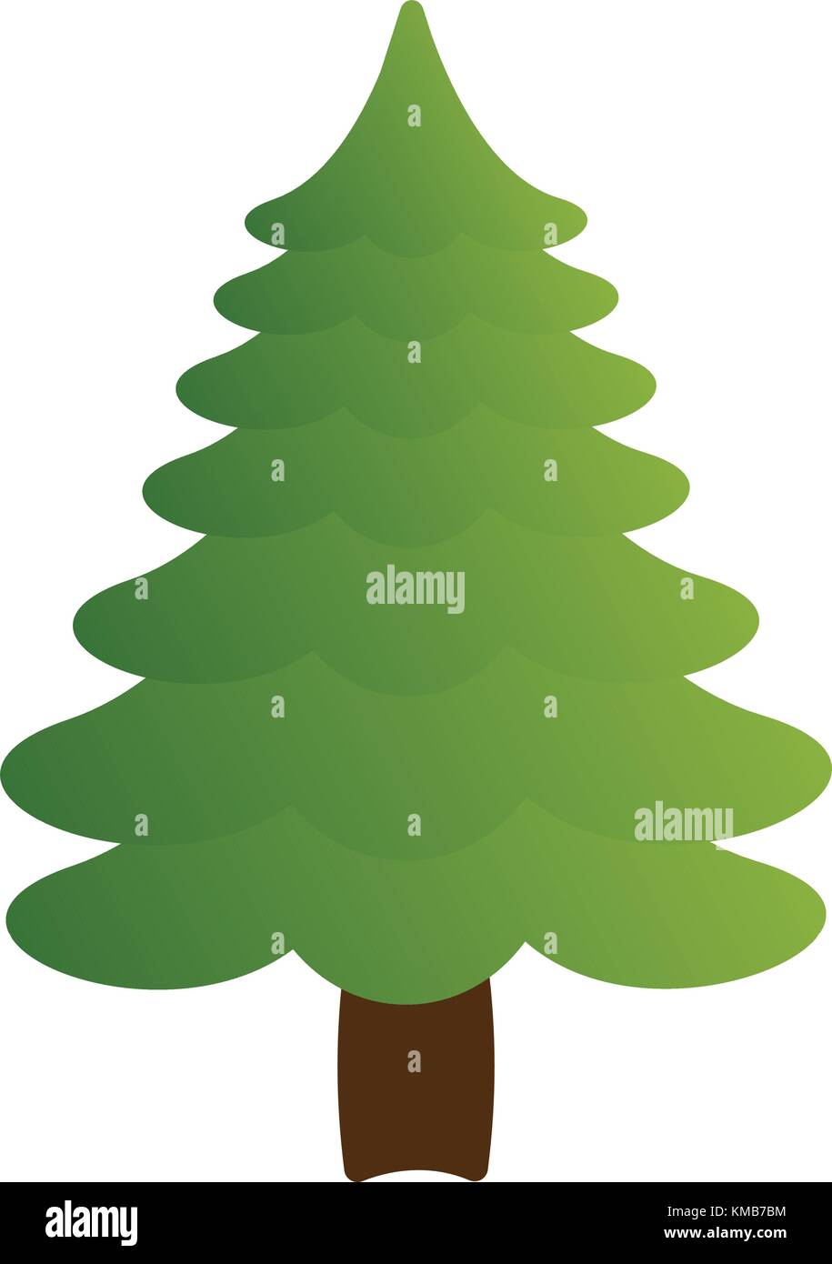 Isolated christmas tree Stock Vector Image & Art - Alamy