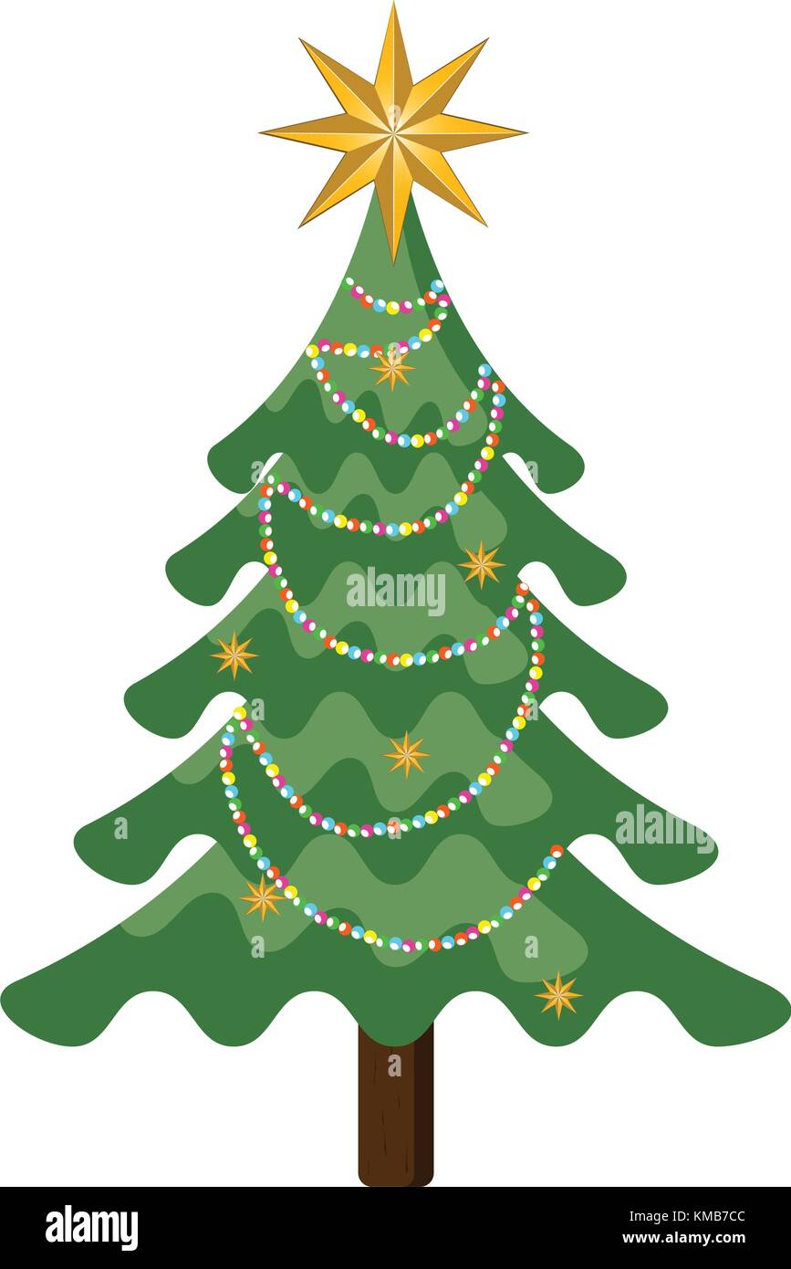 Isolated christmas tree Stock Vector Image & Art - Alamy
