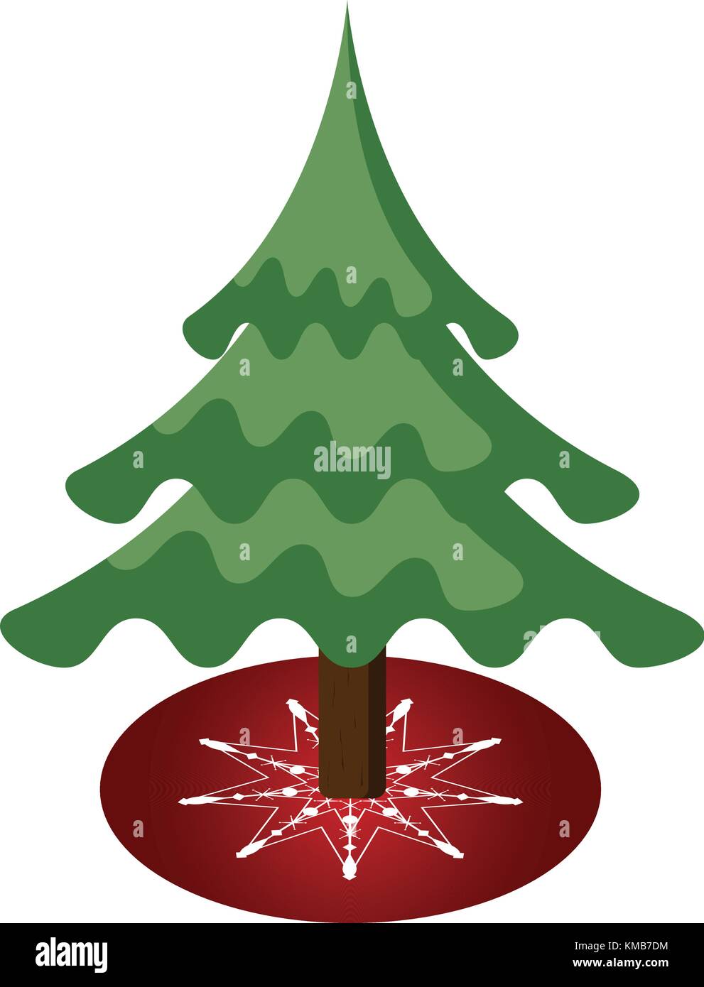 Isolated christmas tree Stock Vector Image & Art - Alamy