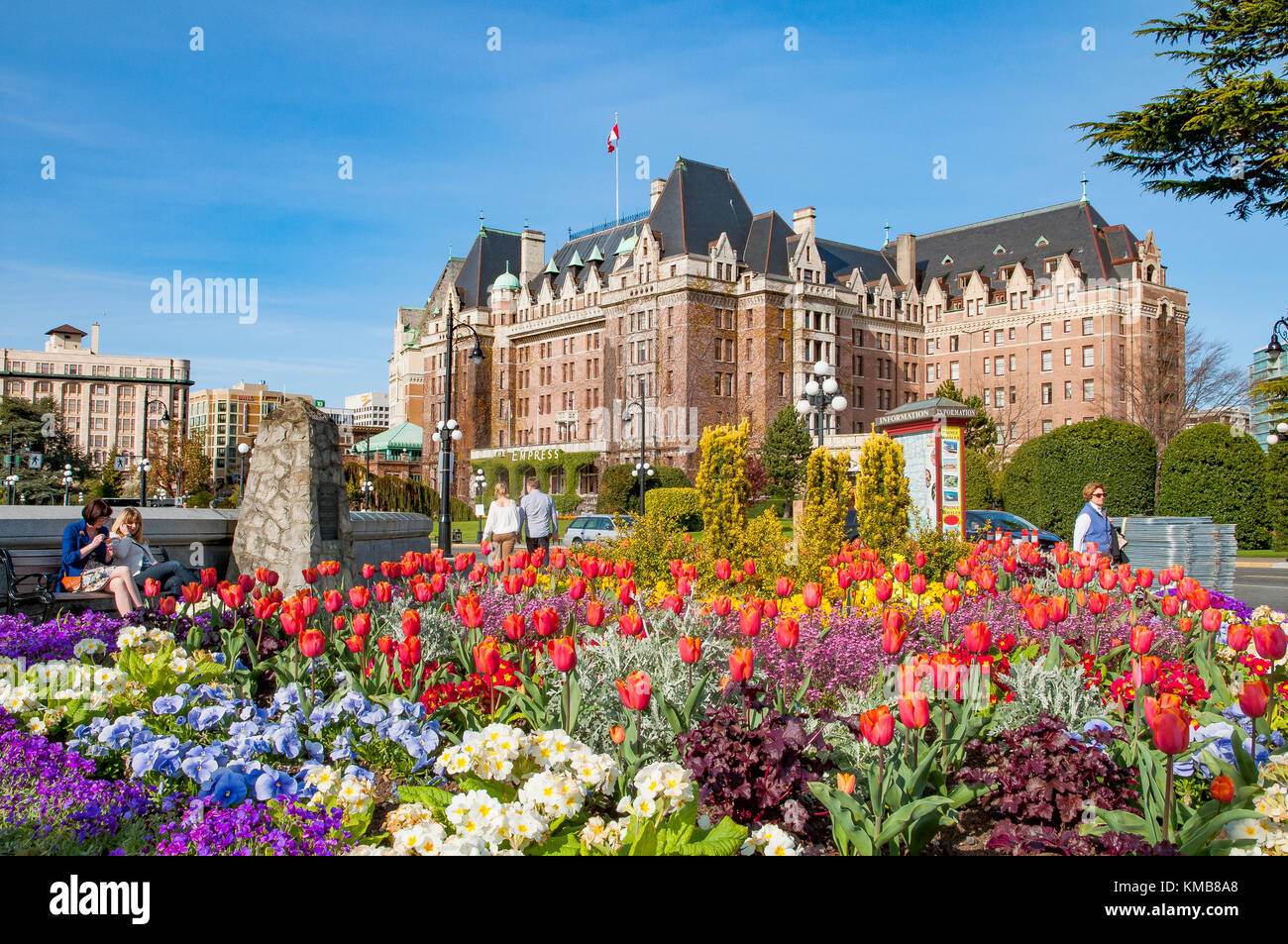 The Fairmont Empress Hotel, Victoria, British Columbia, Canada Stock Photo - Alamy