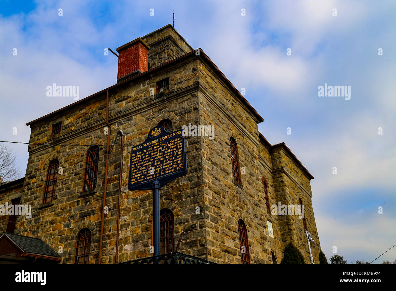 Jim Thorpe, PA, USA December 3, 2017 The Old Carbon County Jail