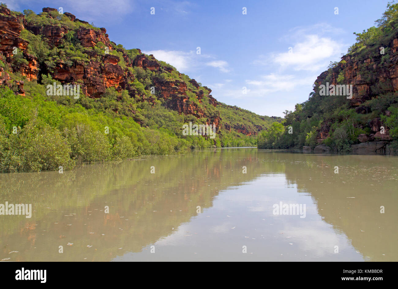 The Hunter River in the Kimberley Stock Photo
