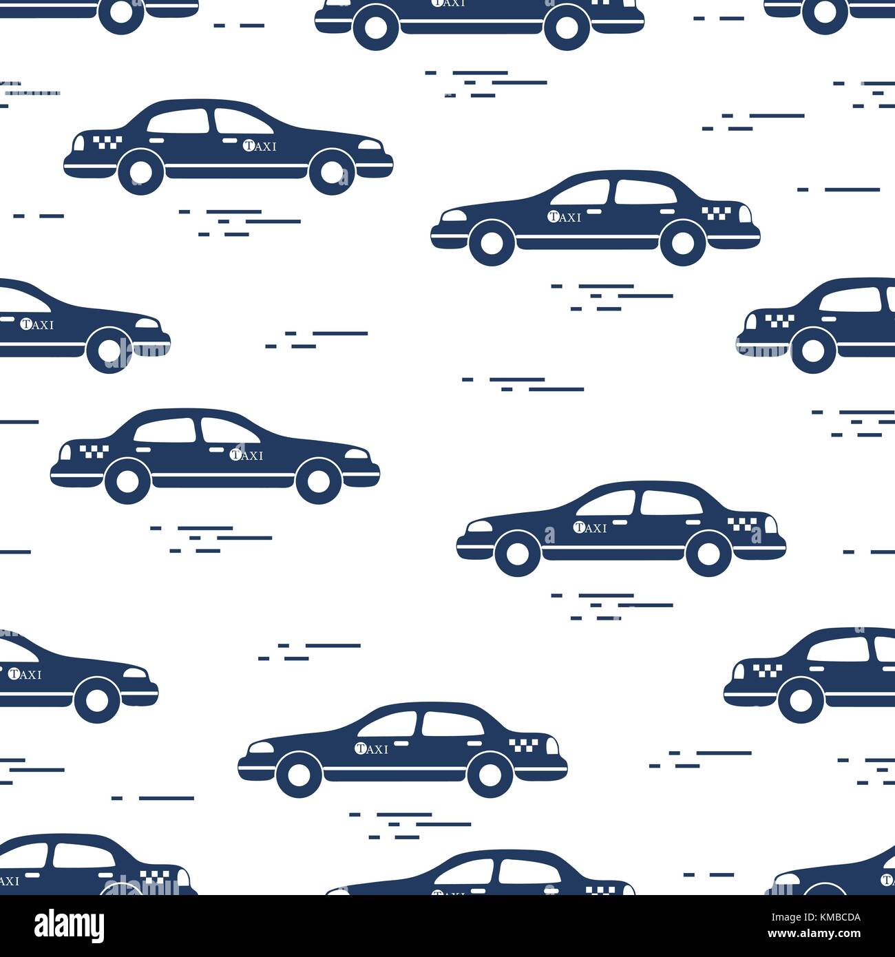 Taxi pattern. Design for announcement, advertisement, banner or print ...