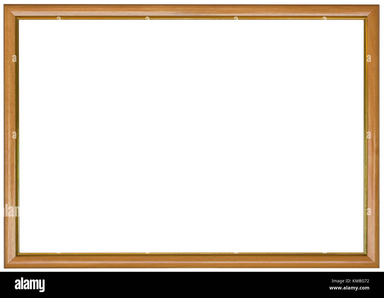 Simple Thiny Beige Panoramic Picture Frame Cutout Stock Photo - Alamy