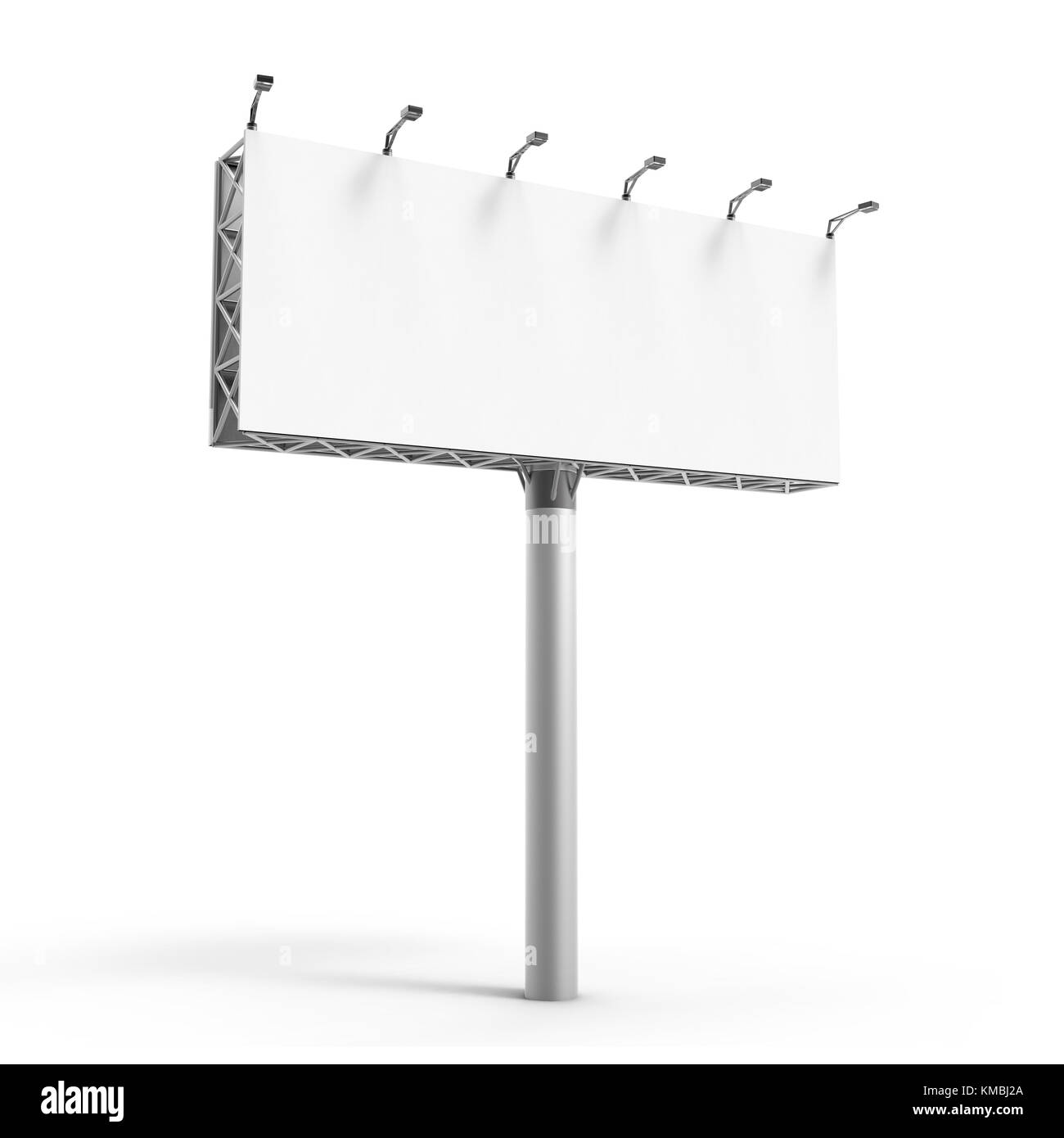 3D rendering billboard, blank outdoor advertising board for marketing uses Stock Photo Alamy