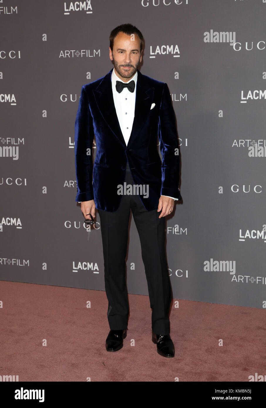 Celebrities attend 2017 LACMA Art + Film Gala Honoring Mark Bradford and George Lucas presented by Gucci at LACMA.  Featuring: Tom Ford Where: Los Angeles, California, United States When: 05 Nov 2017 Credit: Brian To/WENN.com Stock Photo